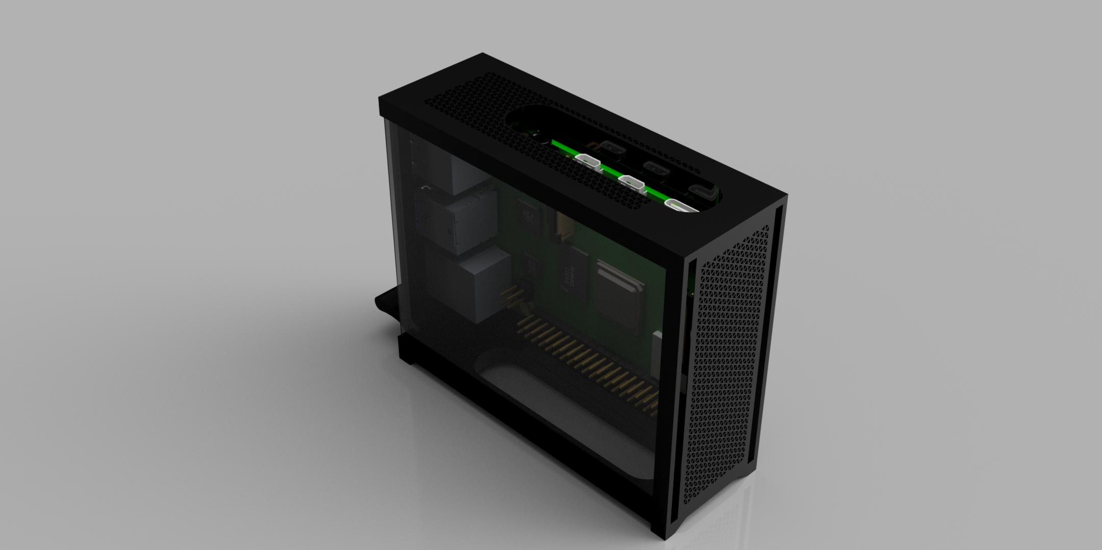 Raspberry Pi Corsair 4000D Style Case (RPi 5)
