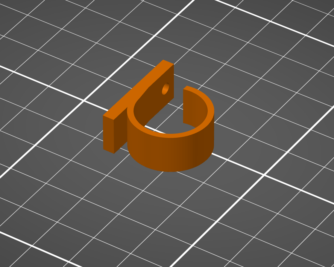 Filament Guide Wallmount by Mihai | Download free STL model ...