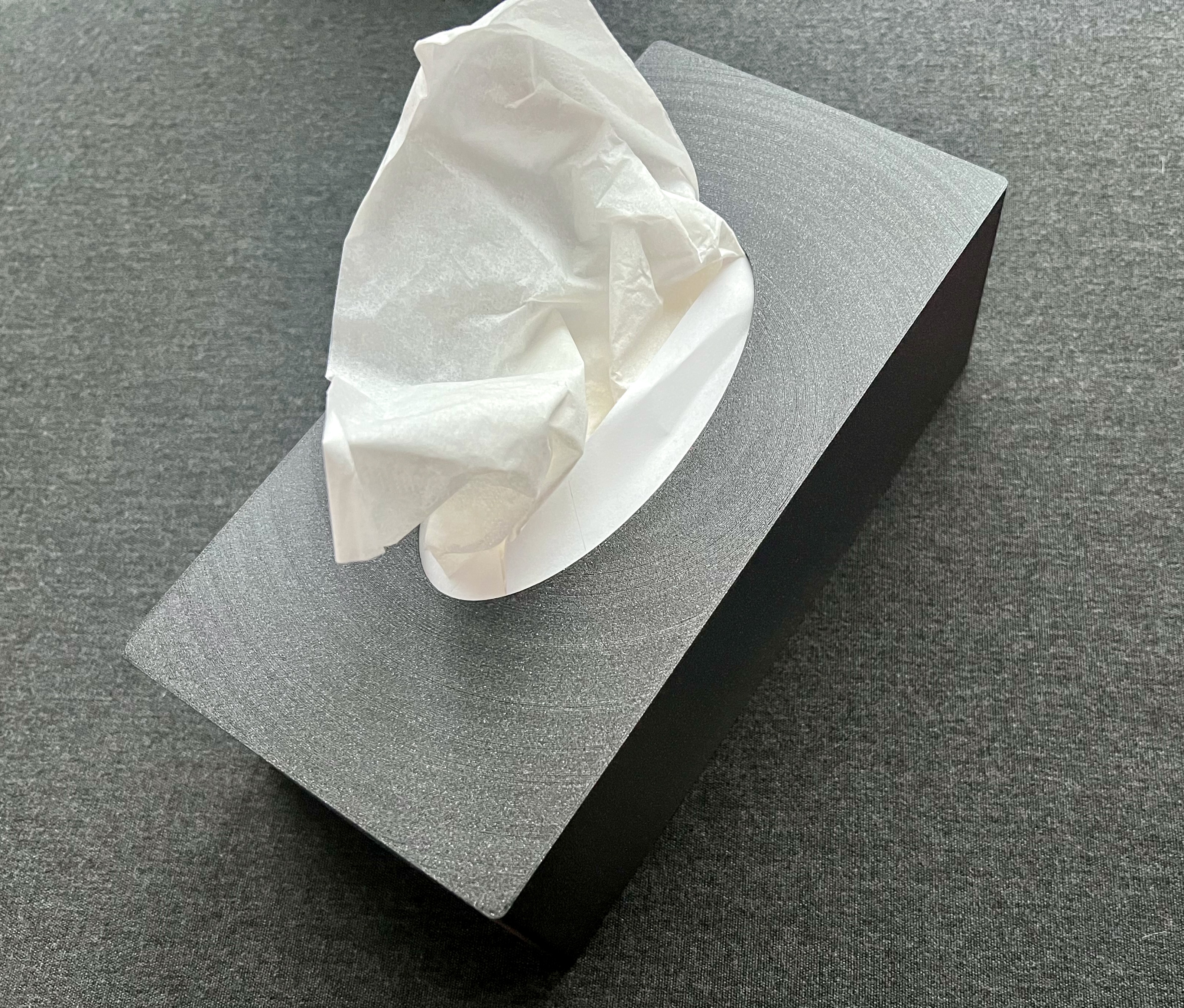 Durable tissue box cover (200x tissue; h80mm)
