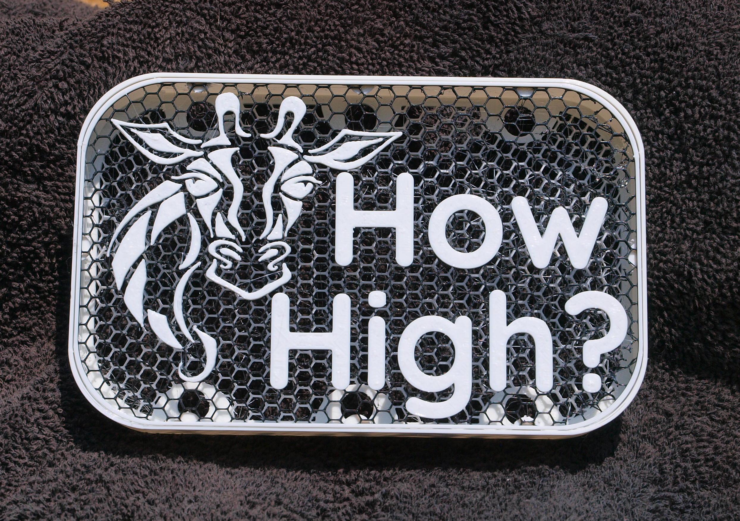 "How High?" signs
