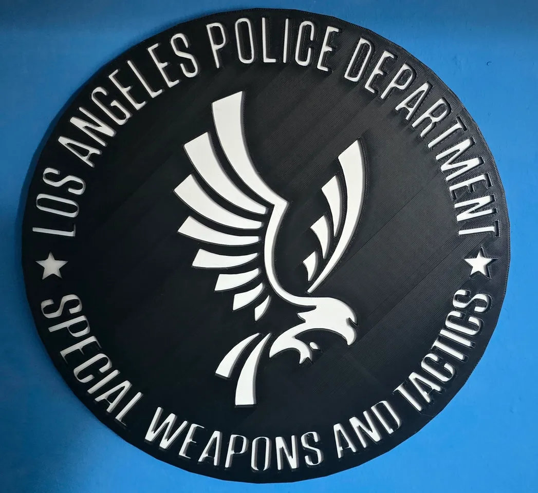 LAPD SWAT Logo autorstwa Limelight40 | Pobierz darmowy model