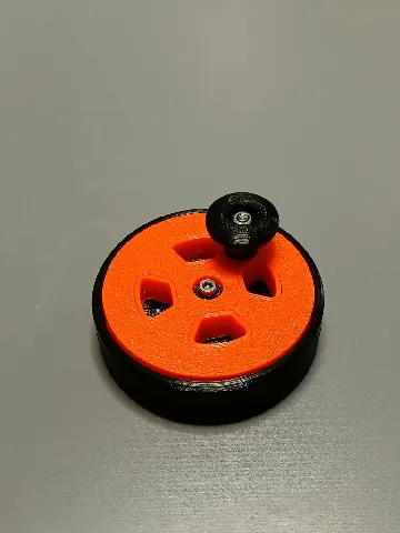 PocketSpool fishing reel (rattling)