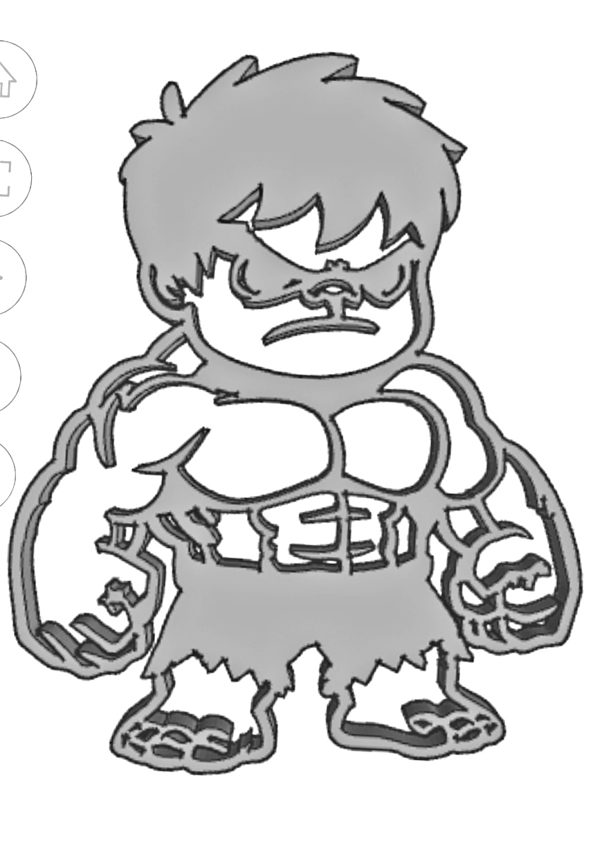 Mini hulk by sot kon download free stl model printables