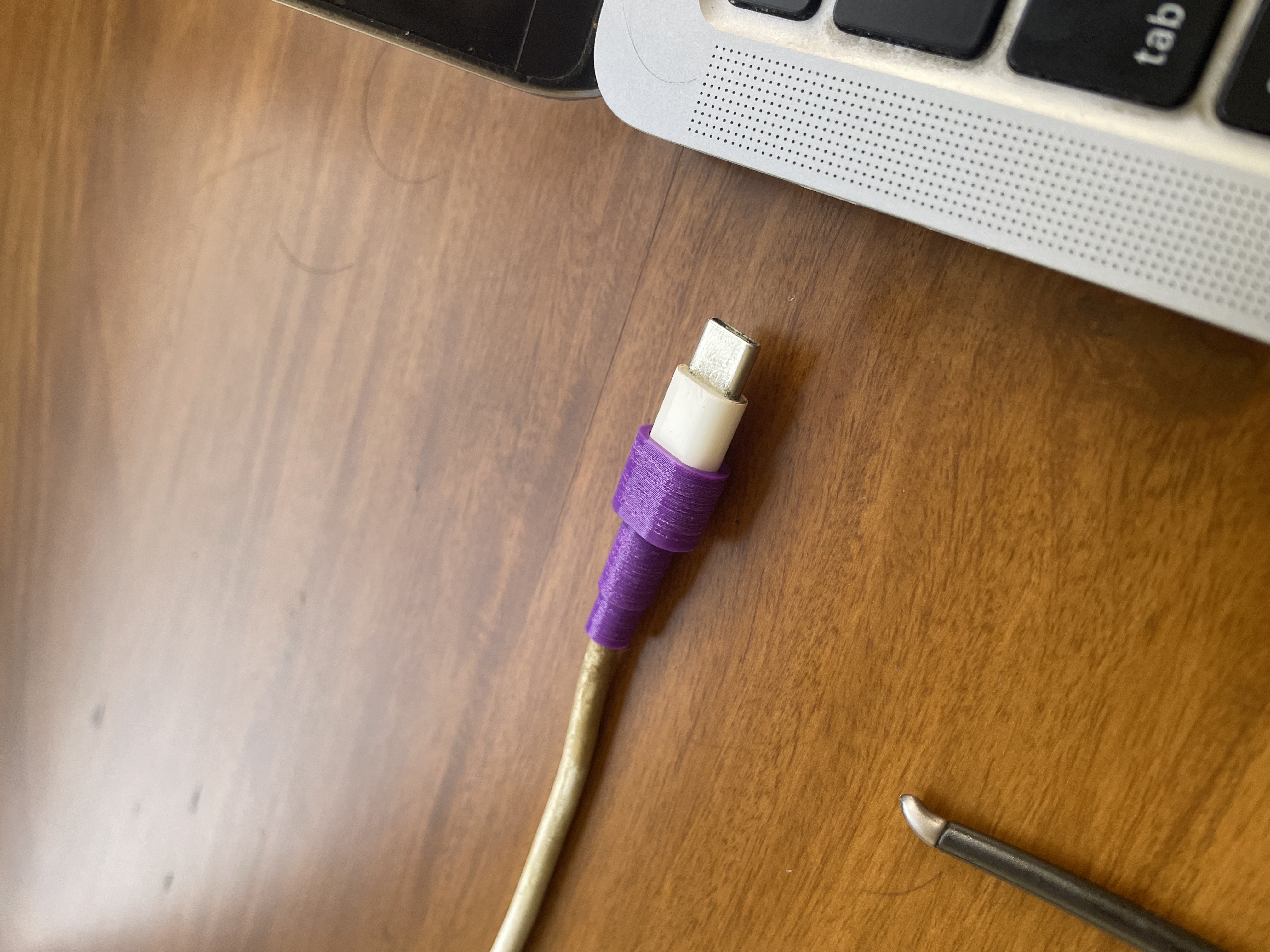 macBook USB cable protector
