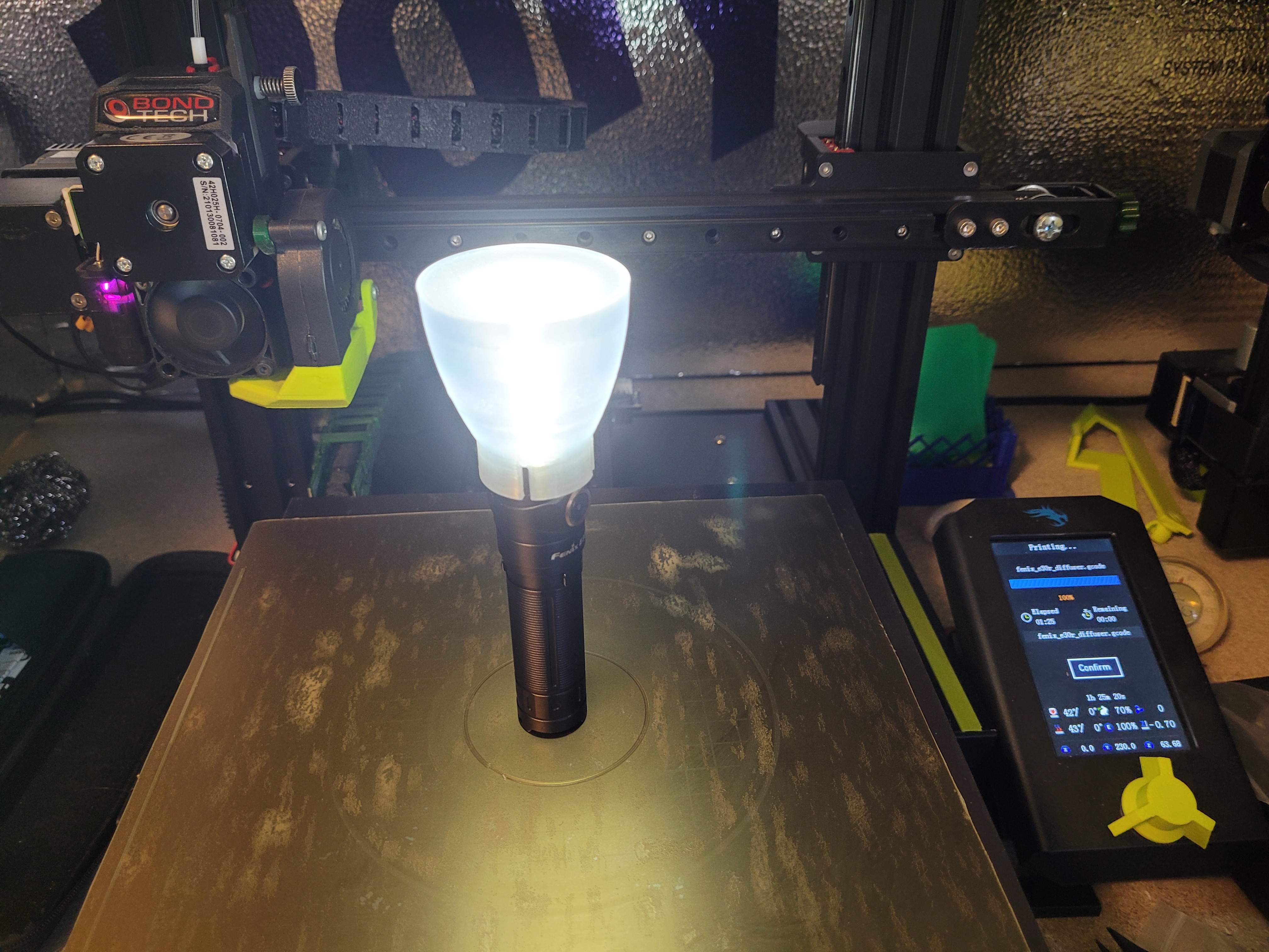 Miniatura 2 do modelo 3D Fenix E30R LD30 lamp/diffuser
