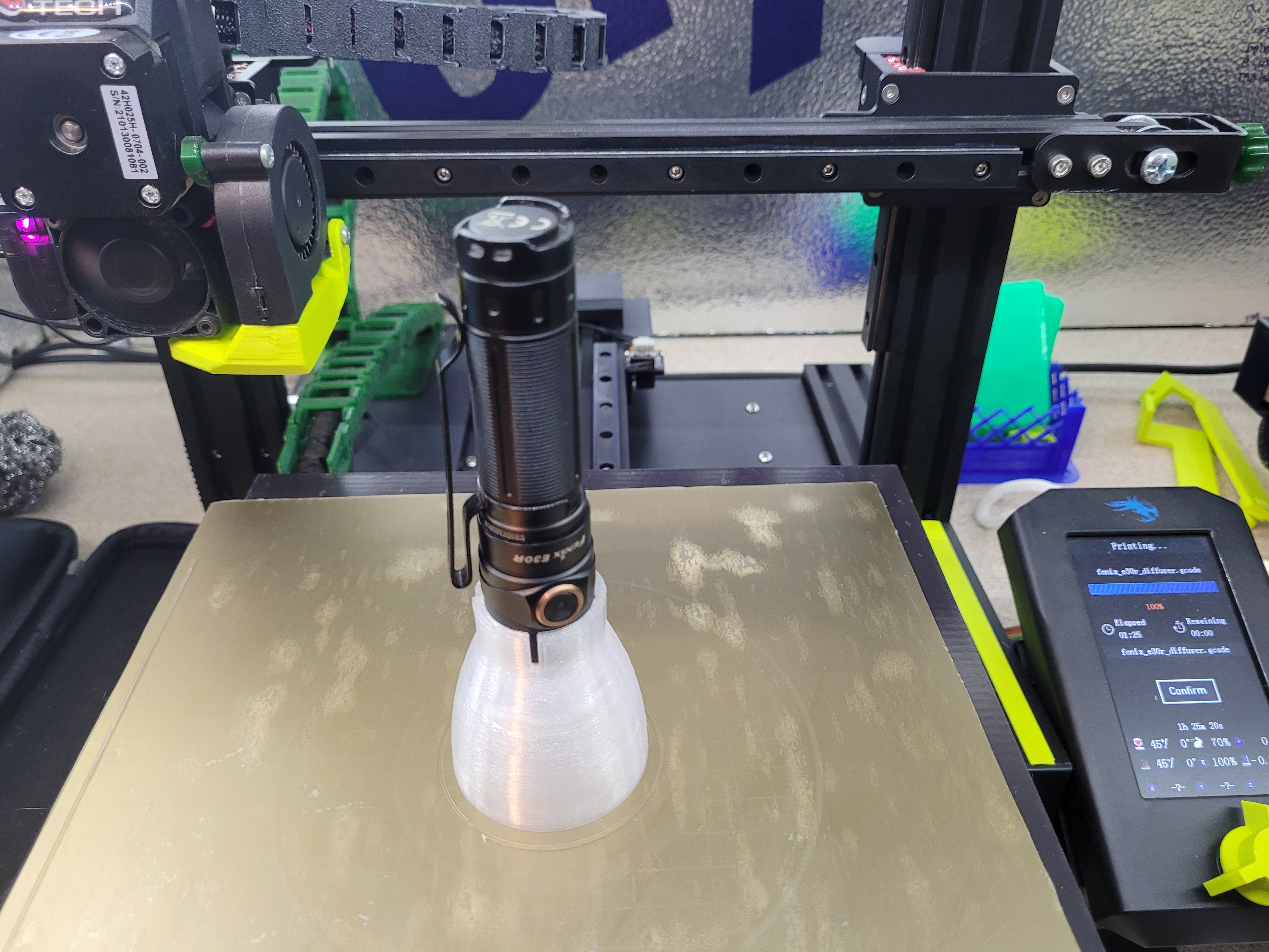 Miniatura 3 do modelo 3D Fenix E30R LD30 lamp/diffuser