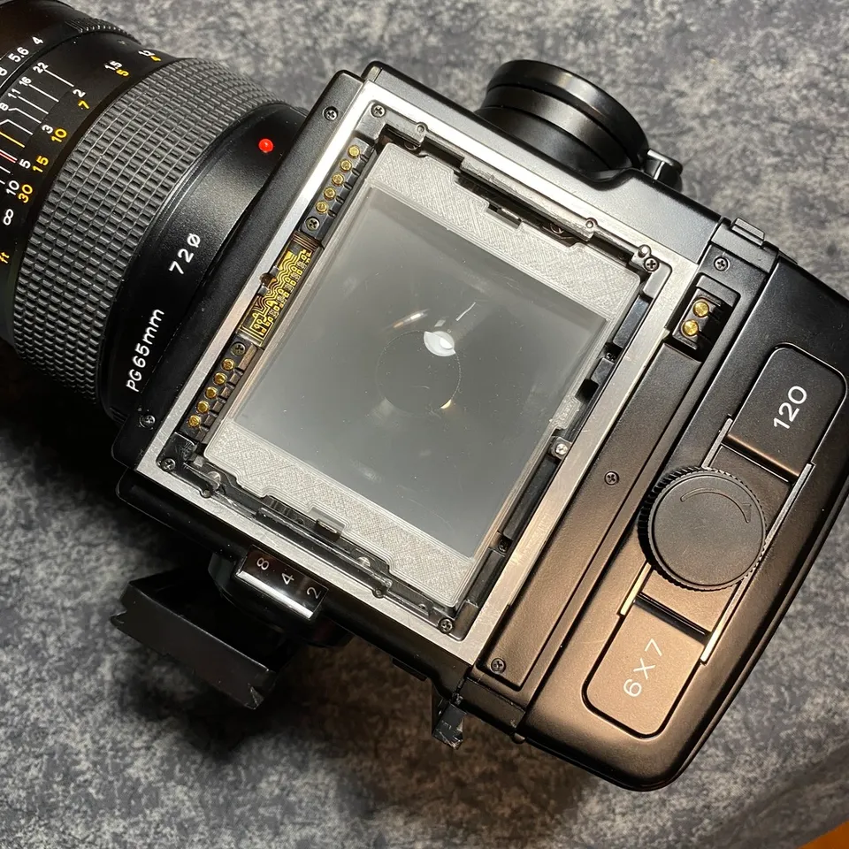 フィルムカメラ ZENZA BRONICA GS-1 FOCUSING SCREEN G Zenza Bronica GS-1 6x7 Medium Format Film SLR Outfit: with
