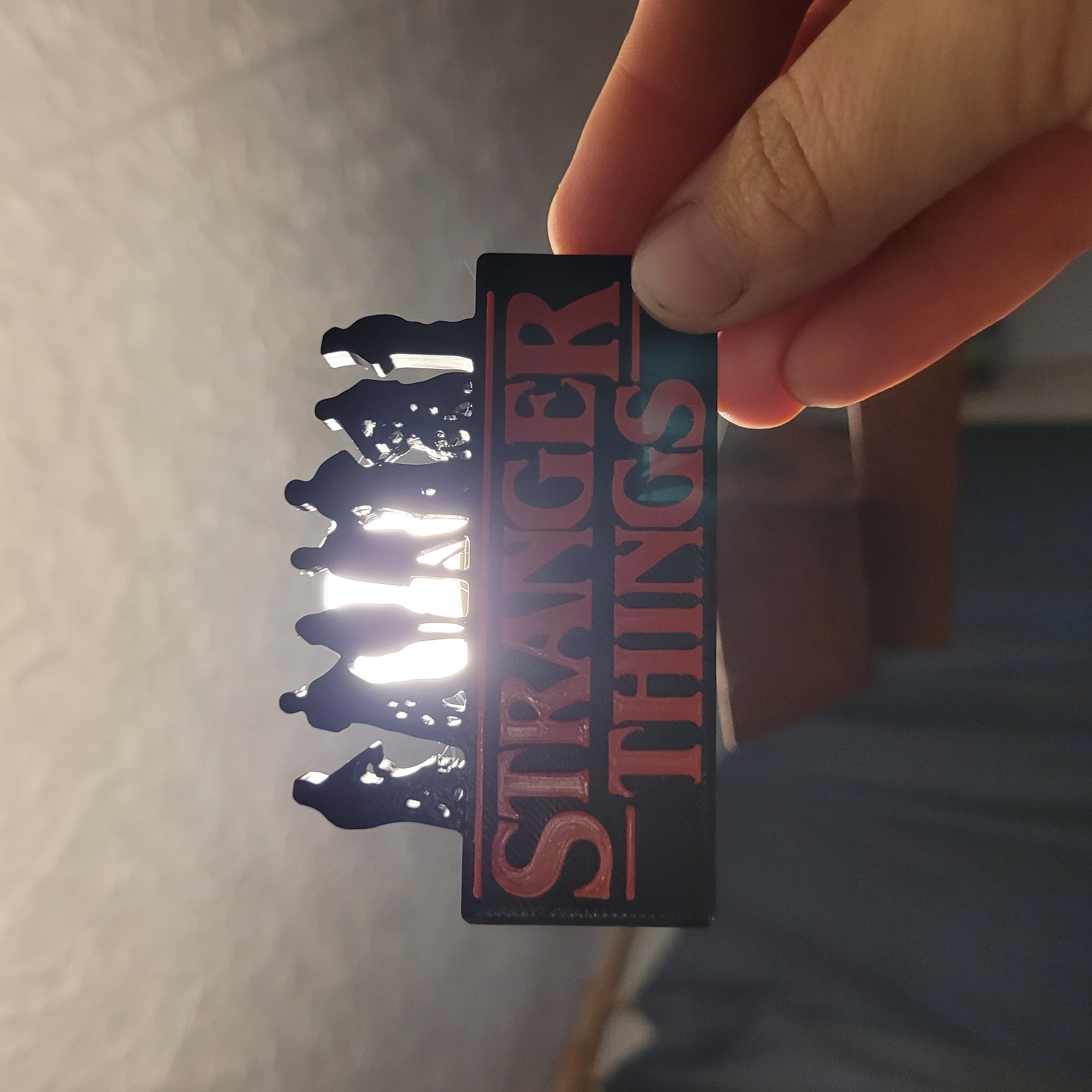Magnet Stranger Things (invisible magnet, no mmu)
