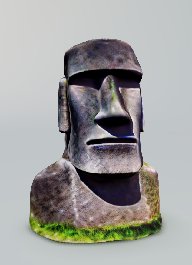 Moai statue from Easter Island