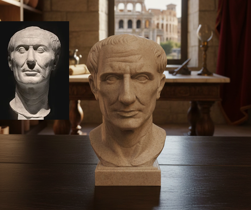 Jules César (Caius Iulius Caesar) – Bust