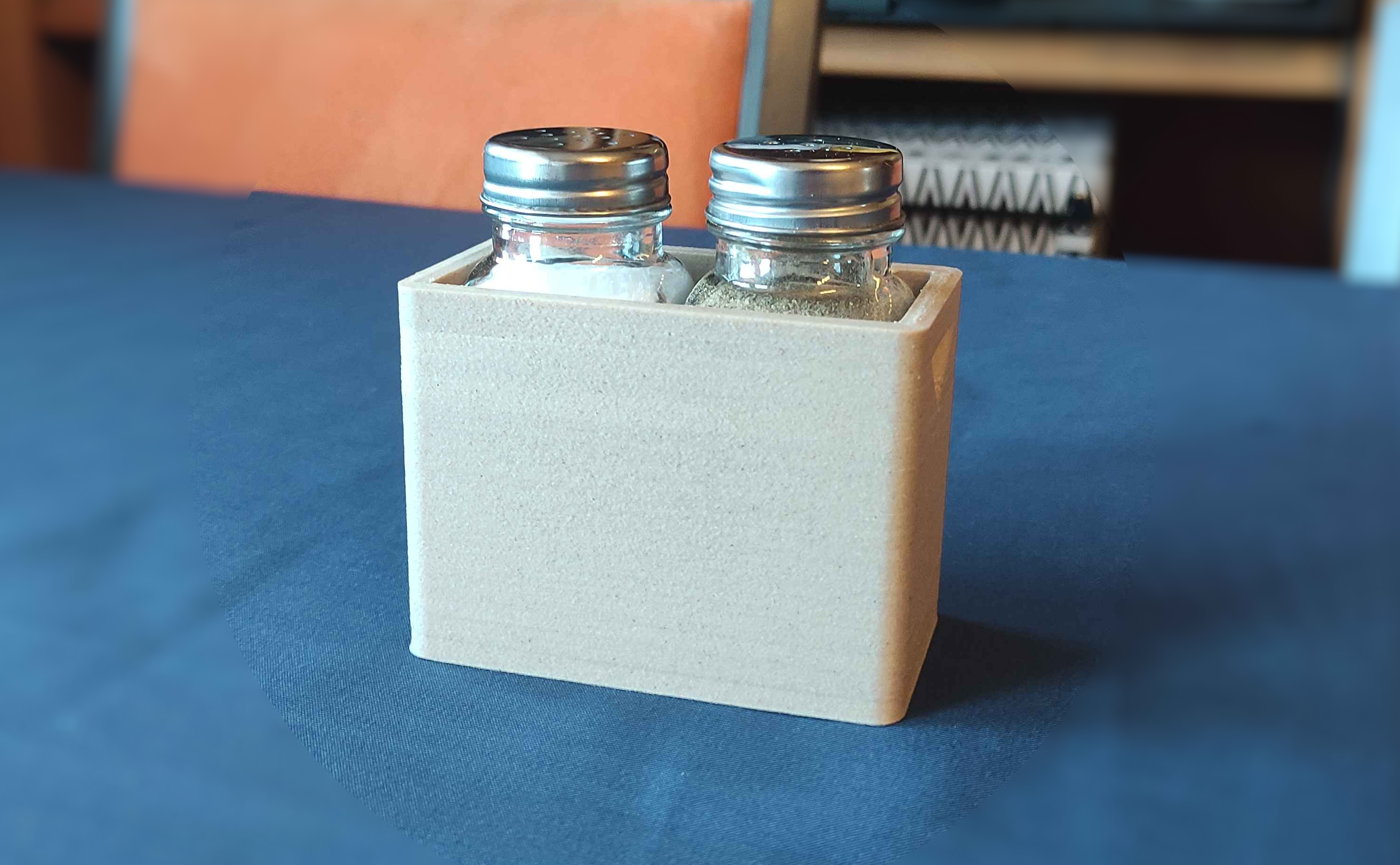 Simple Salt & Pepper Shakers Holder