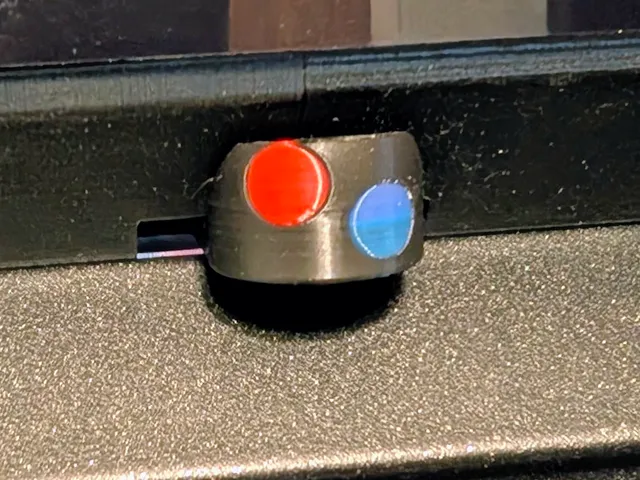 Coreboxx Chunky Vent Switch with hot and cold indicator