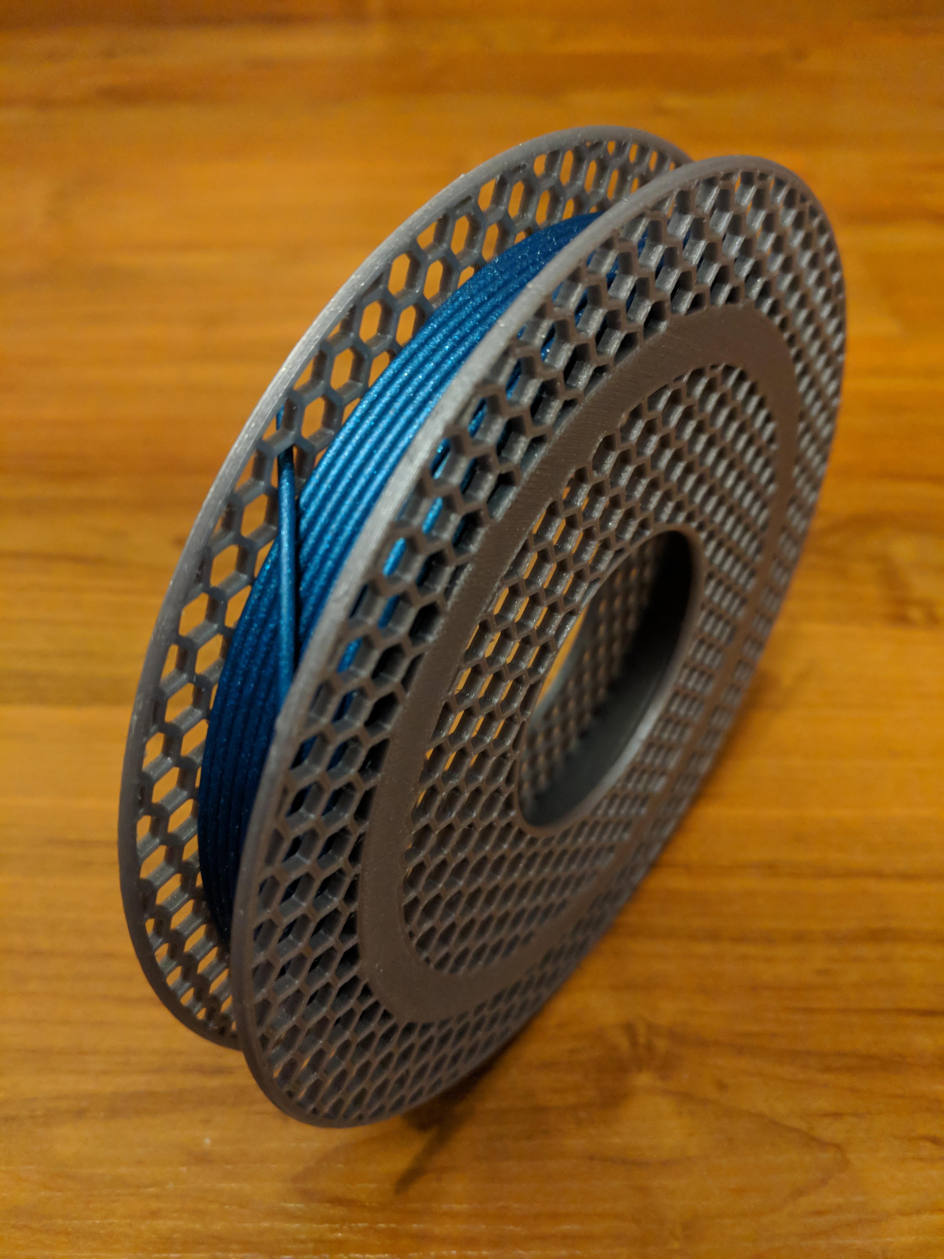 Miniatura 3 do modelo 3D Filament Sample Spool (honeycomb)