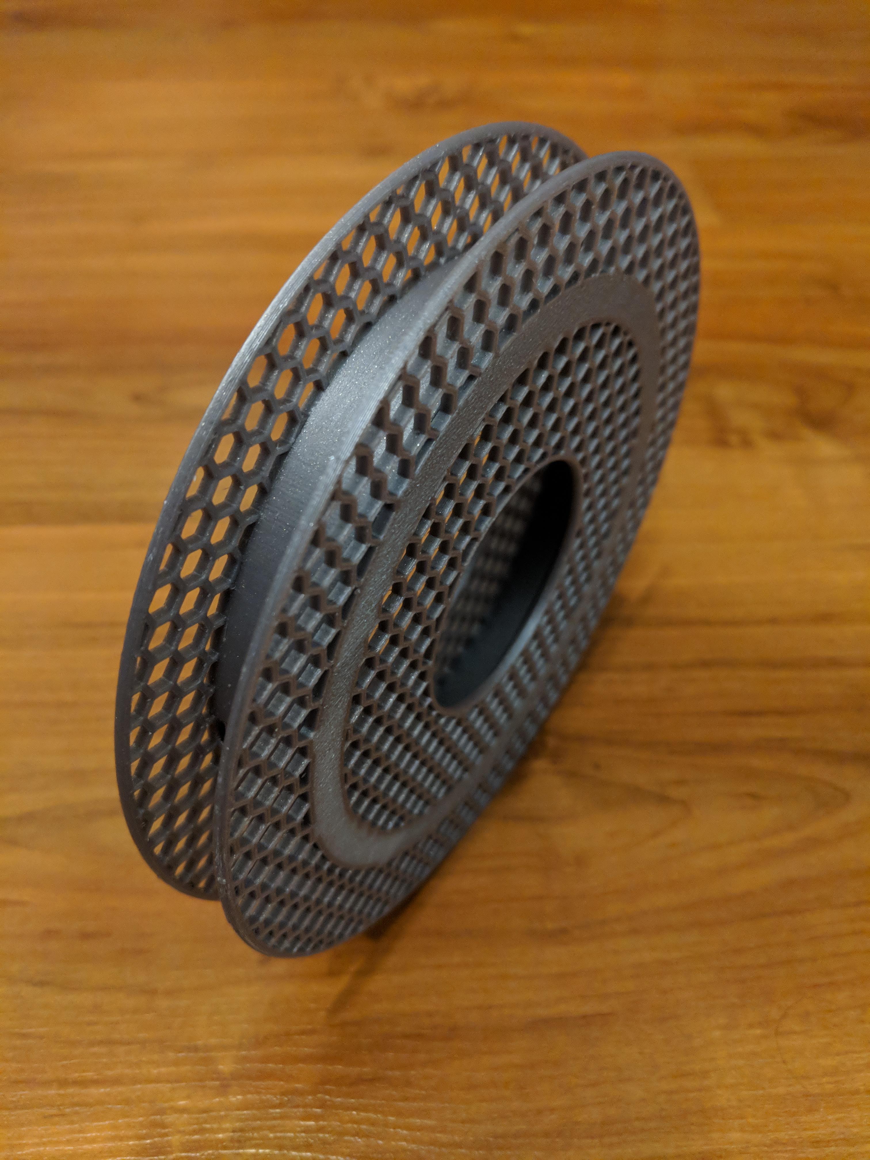 Miniatura 5 do modelo 3D Filament Sample Spool (honeycomb)