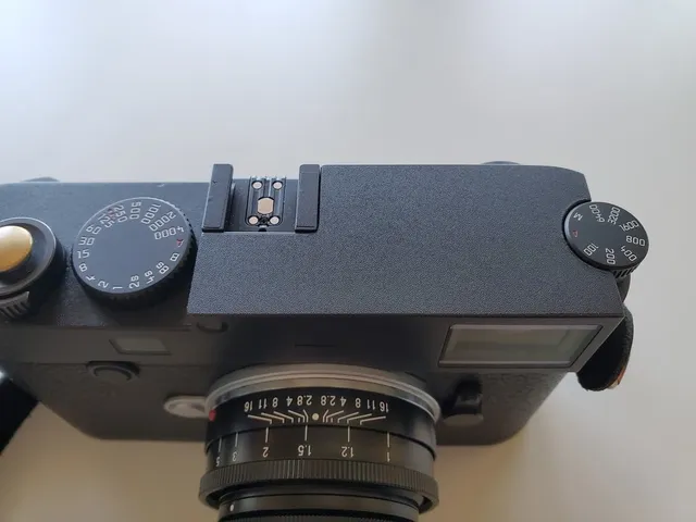 Stencil for Leica M10 camera top plate protective film decal