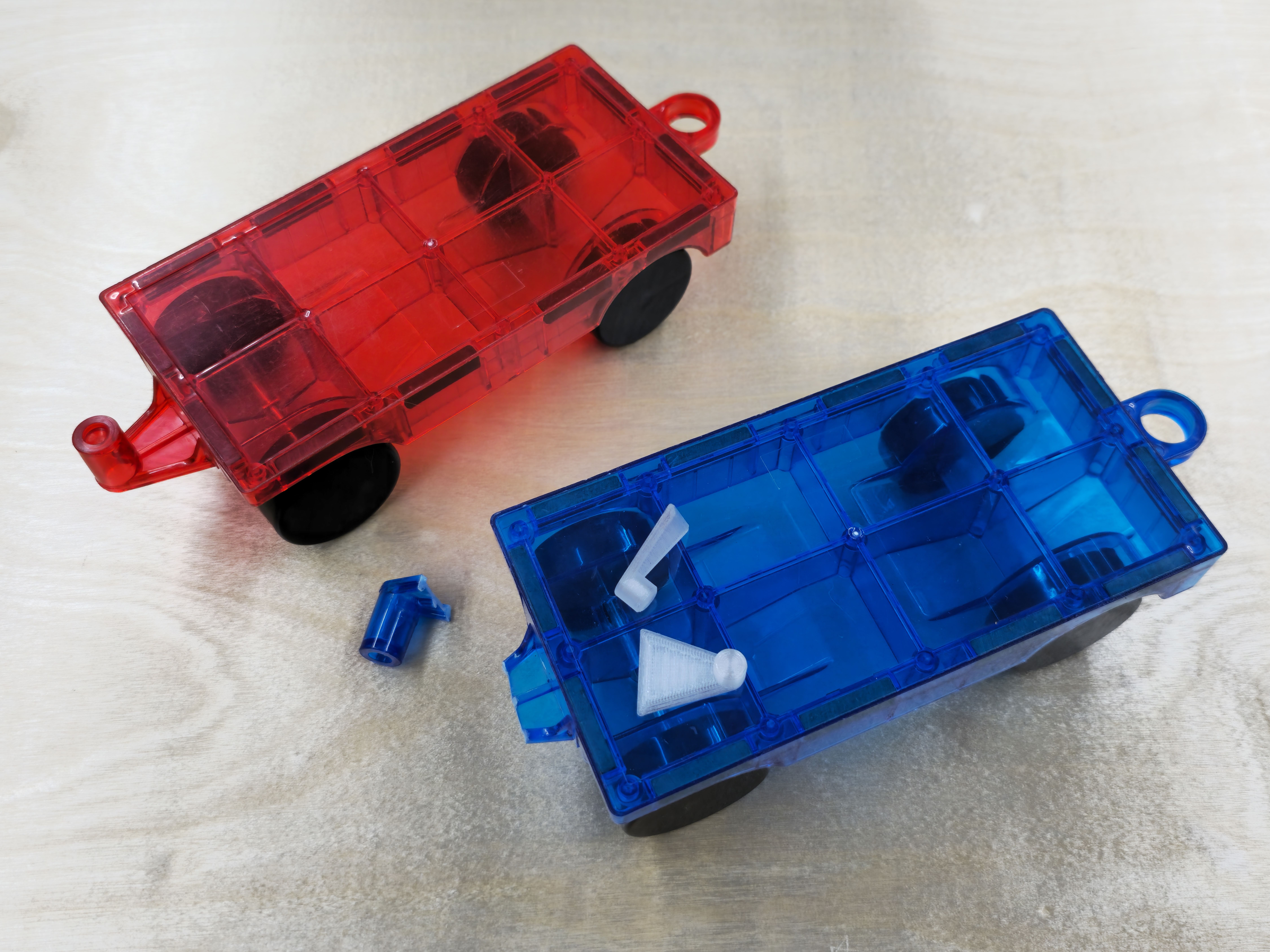 Magnetic Tile Car Hitch Repair