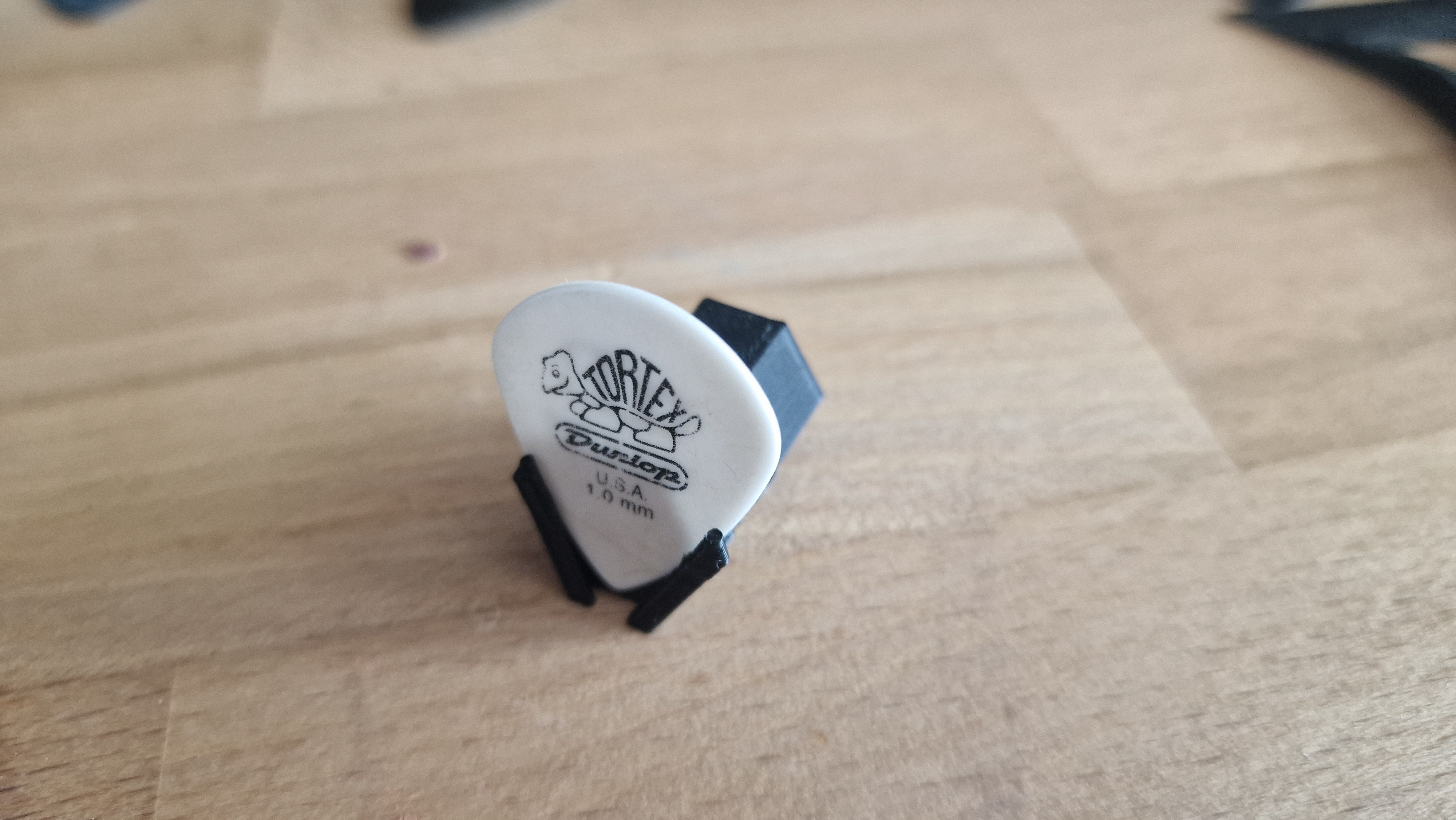 Guitar pick holder - honeycomb storage wall