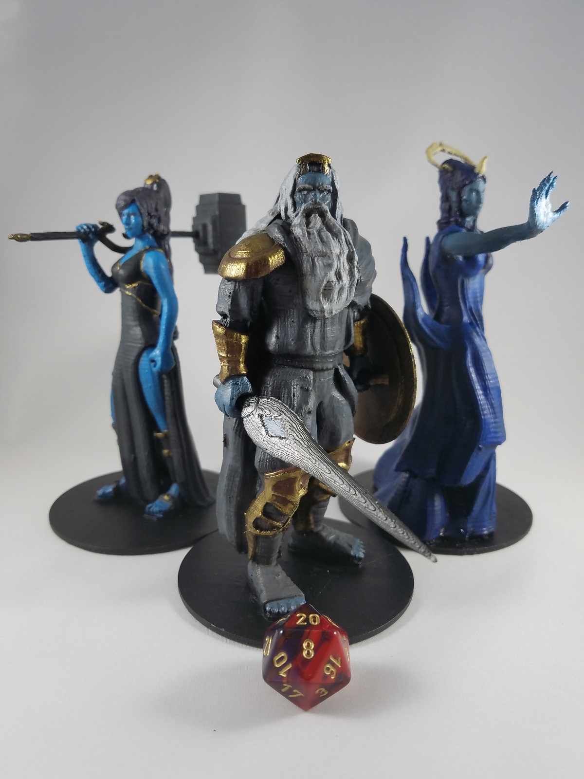 Storm Kings Thunder Collection ( Old models before resin was a thing)