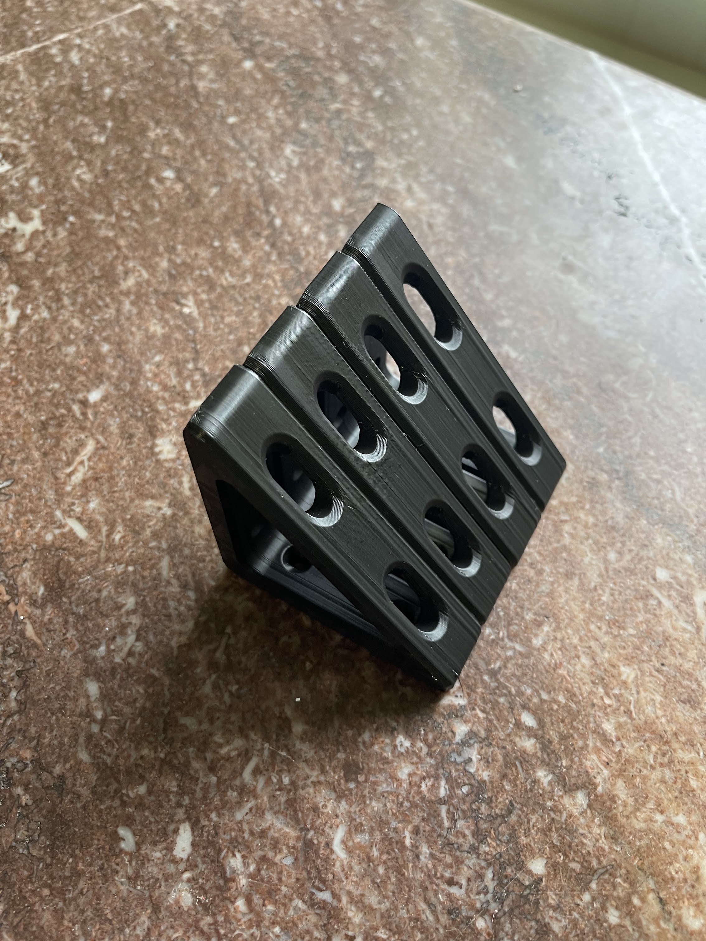 Single Heavy Duty Bracket 3D model thumbnail