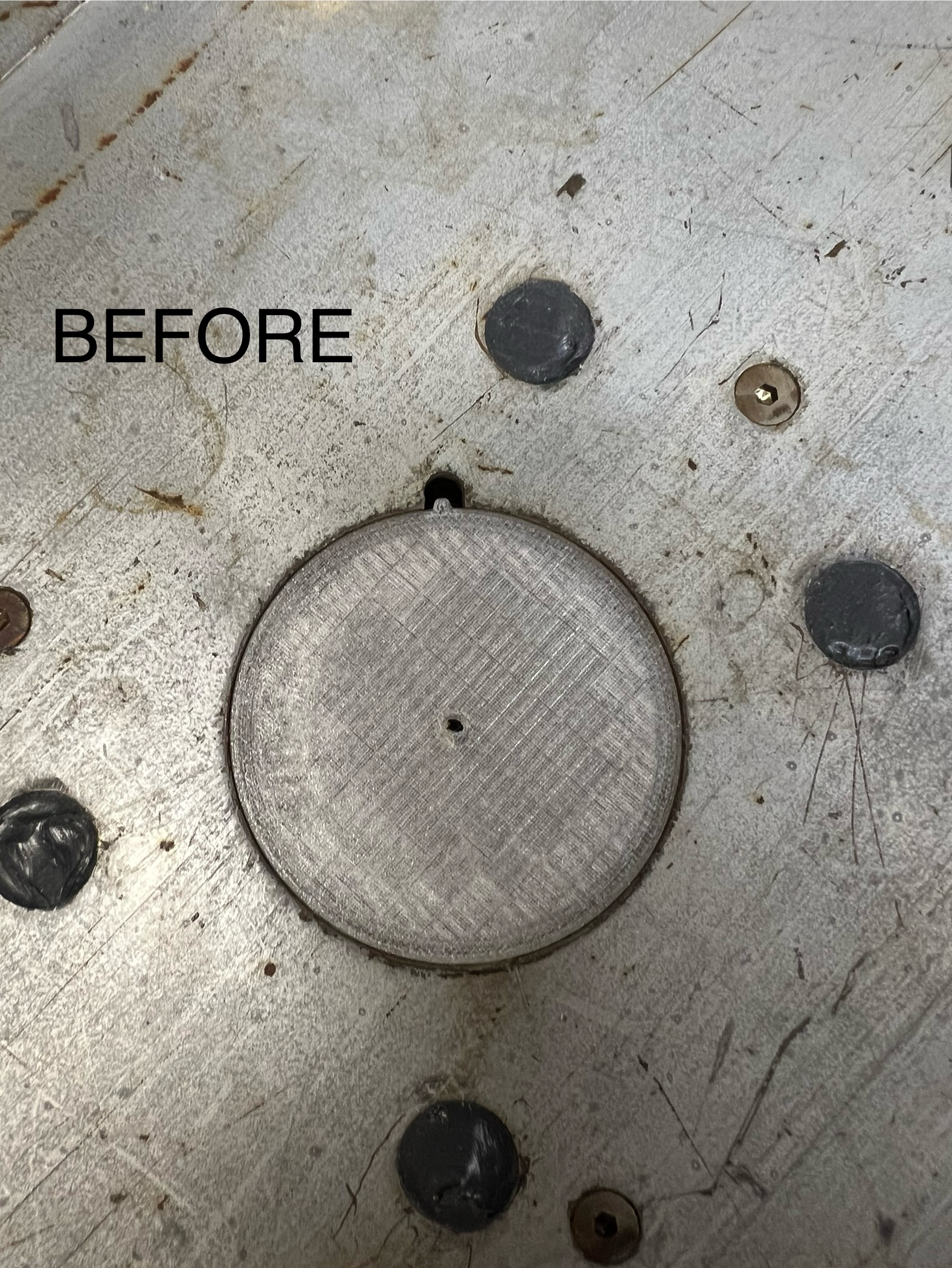 Craftsman Table saw router hole cap by DZ01 | Download free STL model ...