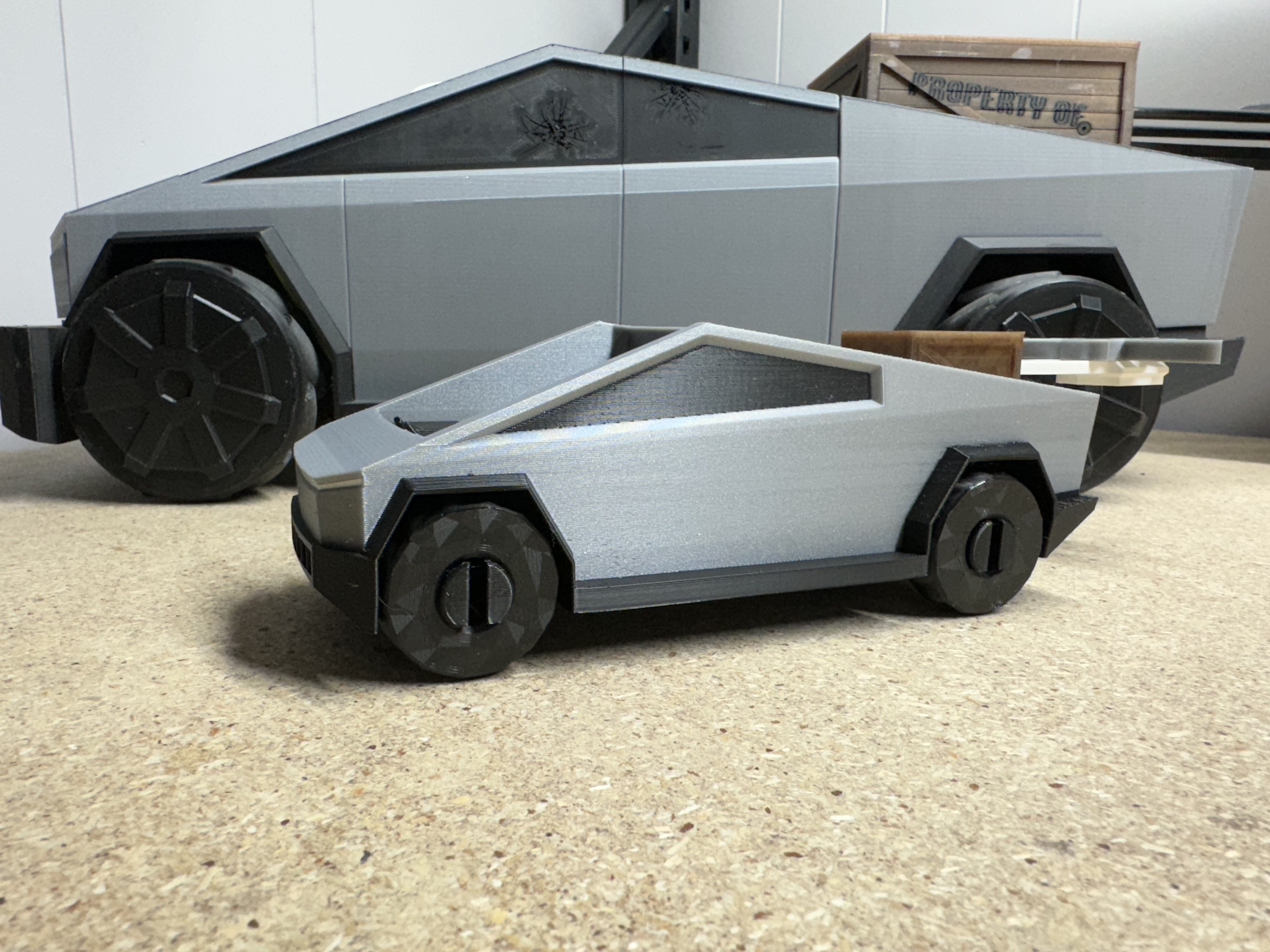 Mini Death Racer Tesla Cybertruck