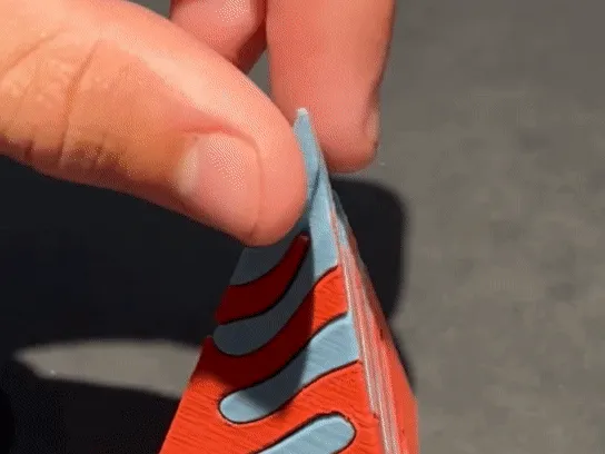 Triangle Pyramid Impossible Passthrough Helix Fidget