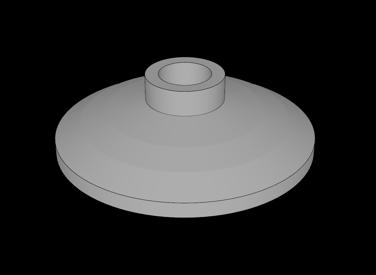Lego Compatible (4740.dat) Dish  2 x  2 Inverted
