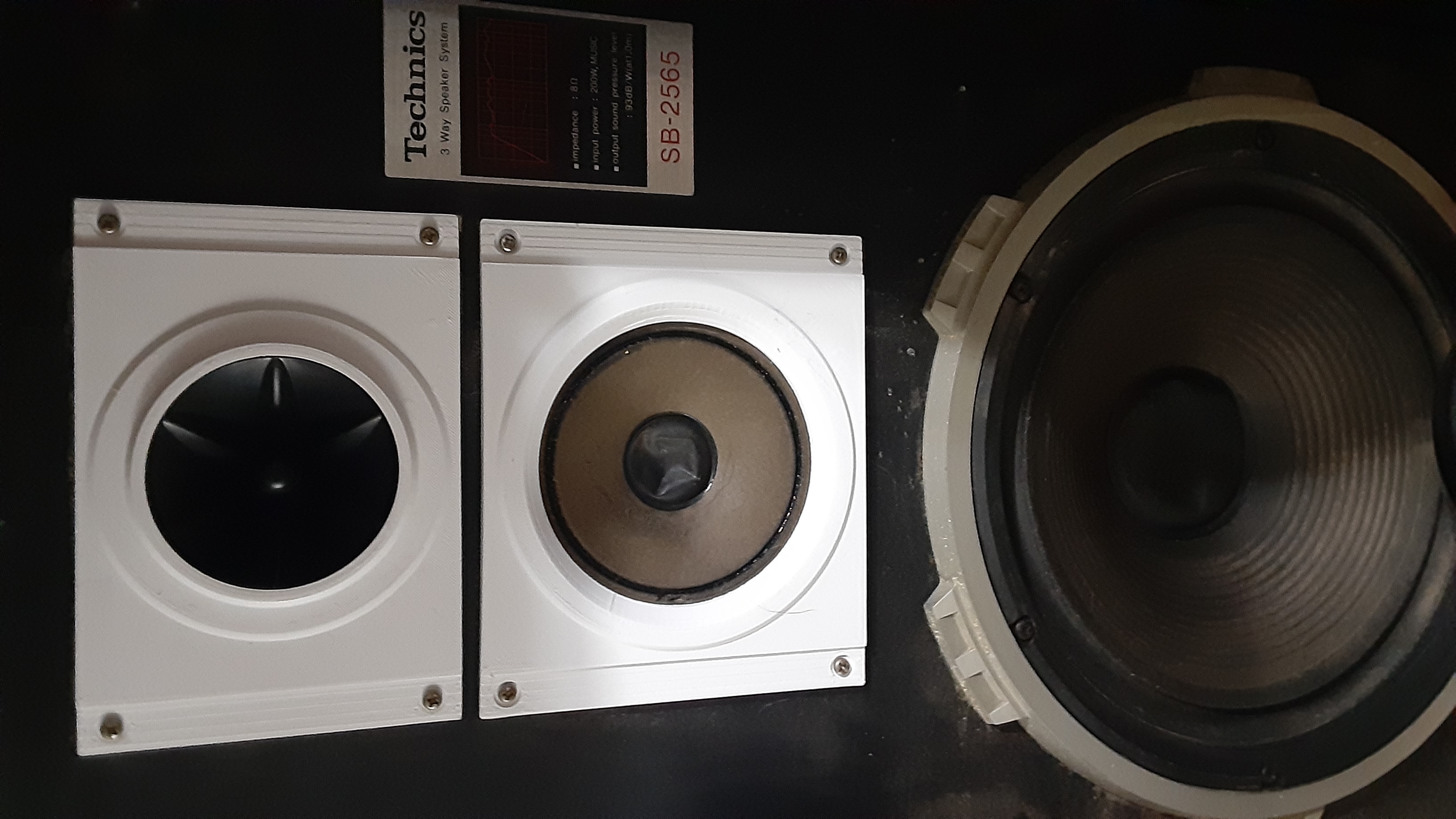 Replacement Technics speaker trims