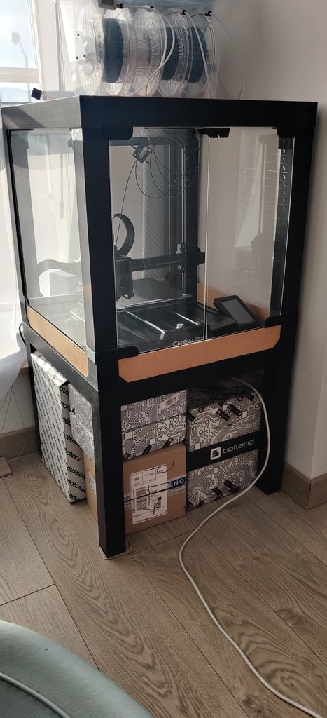 Ikea lack enclosure bottom corners 60mm elevation by Mad89 | Download ...