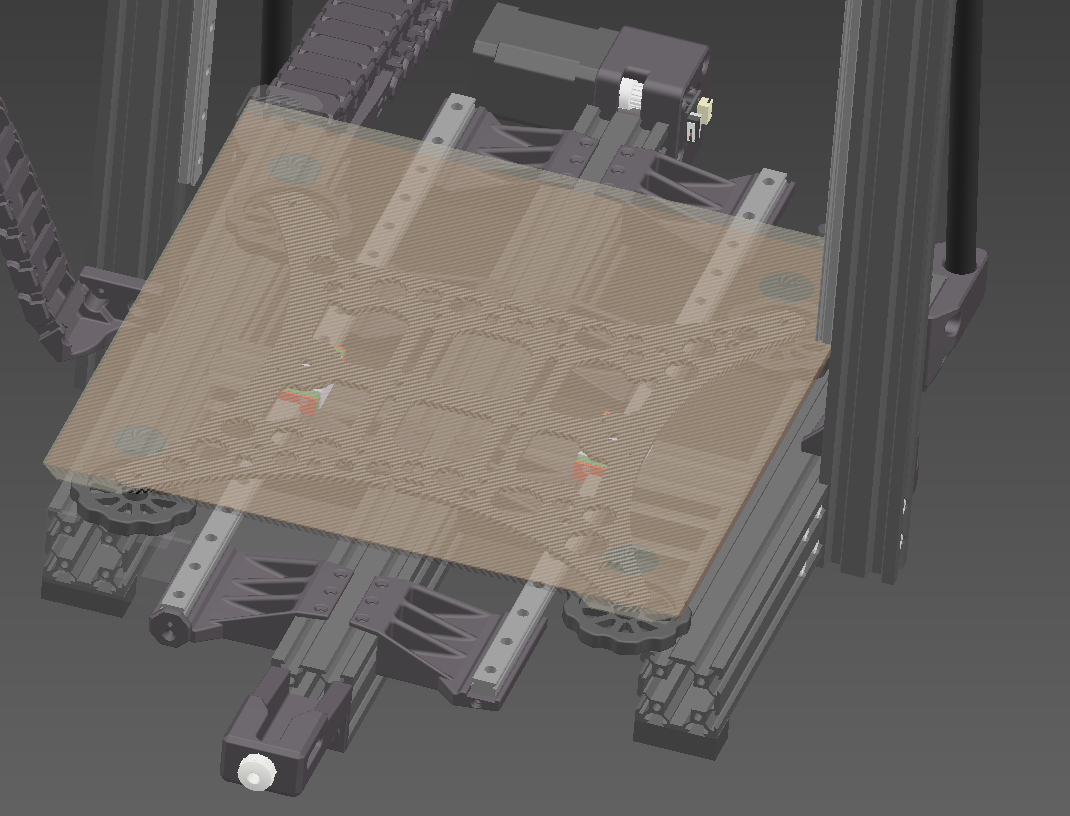 Y axis motor mount and belt tensioner replacements
