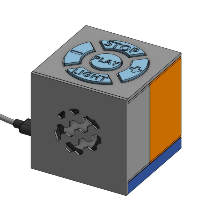 Miniatura 2 do modelo 3D ESPHome Mini Speaker