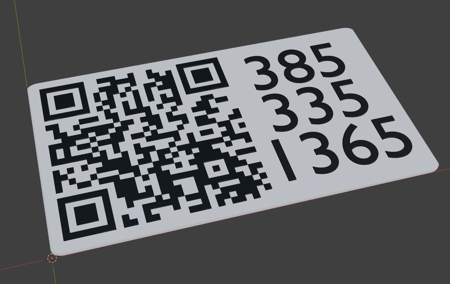 QR Code Business Card