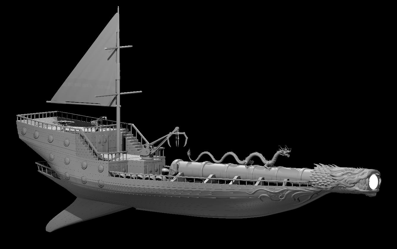 Spelljammer Ships - Full Sized and Tiny models by MZ4250 | Download ...