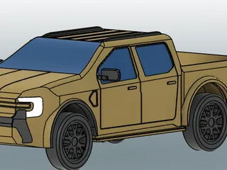 Ford Ranger Wildtrak 2023 by Kimi | Download free STL model ...