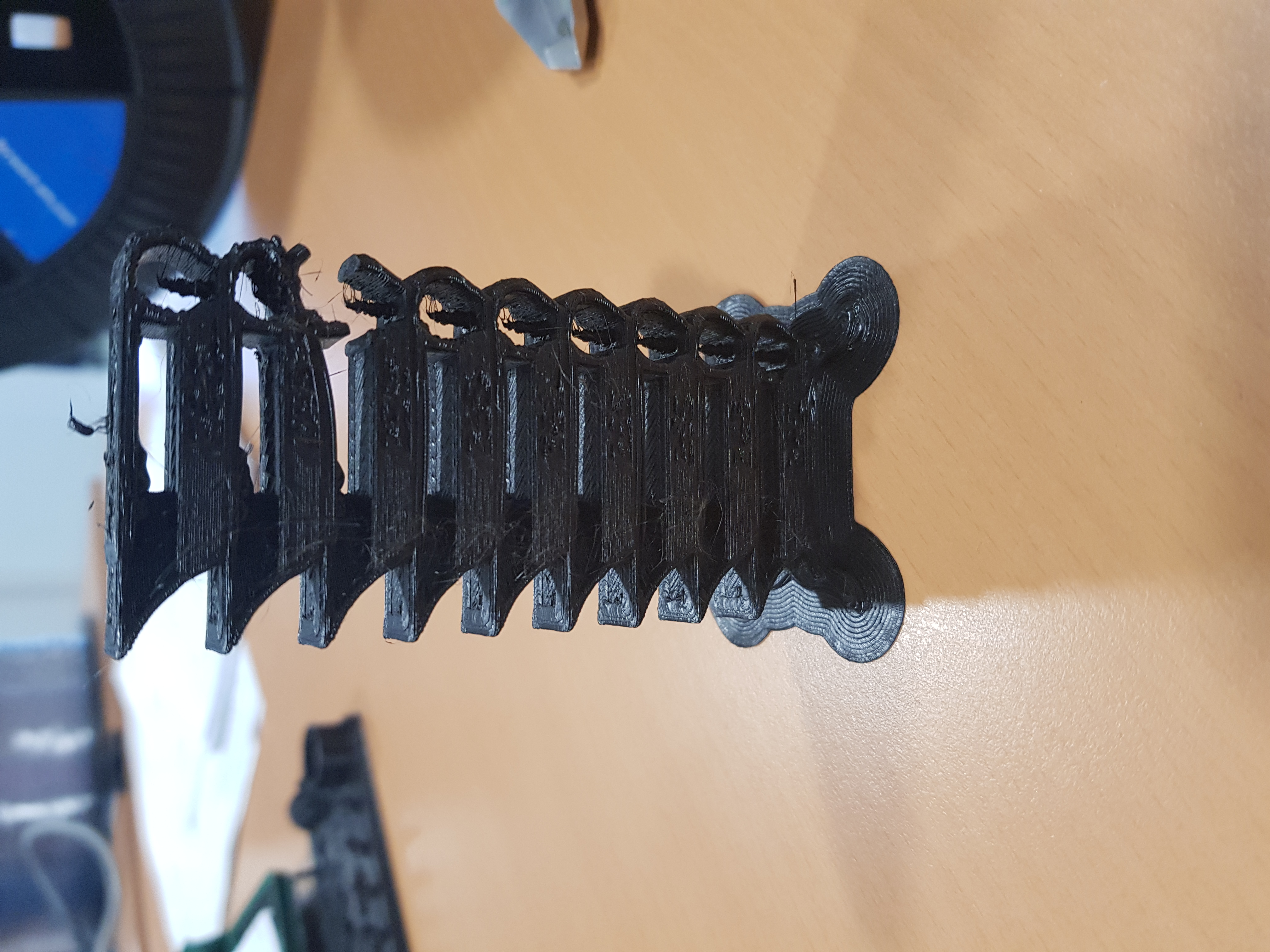 Temperature tower PET 200-245C
