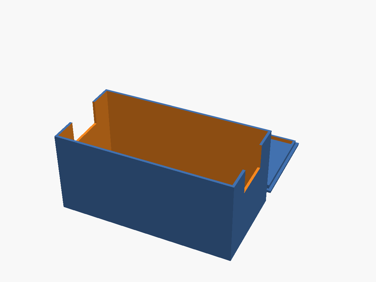 Cable Management Box — Power Strip & Cord Hider (Customizable)