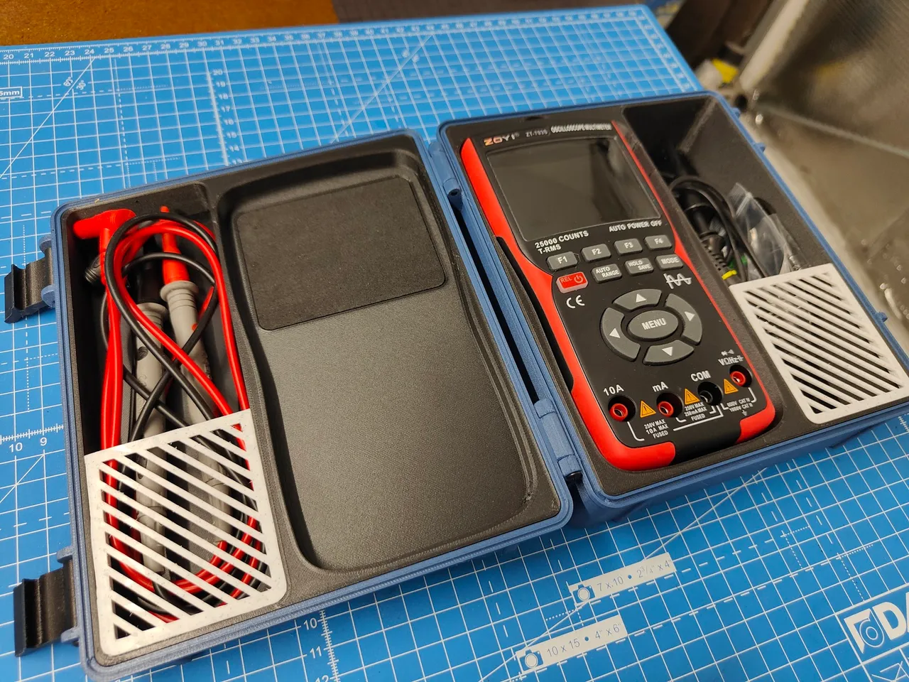 Rugged case for ZT-703S / ZT-702S Oscilloscope/Multimeter by