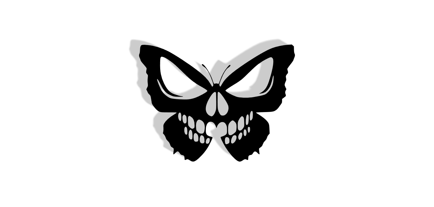 Skull Butterfly