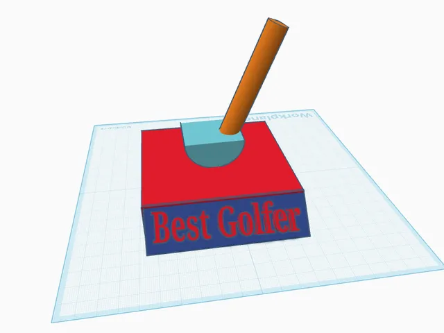 best golfer trophy