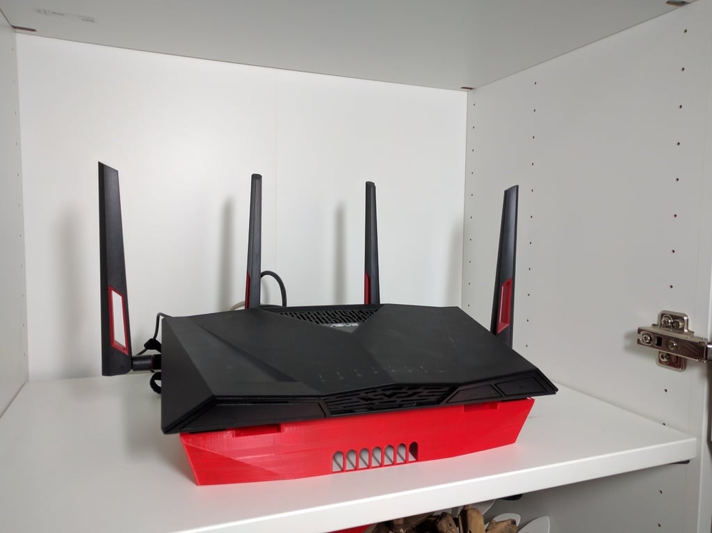 Asus RT-AC88u 140mm cooling fan stand