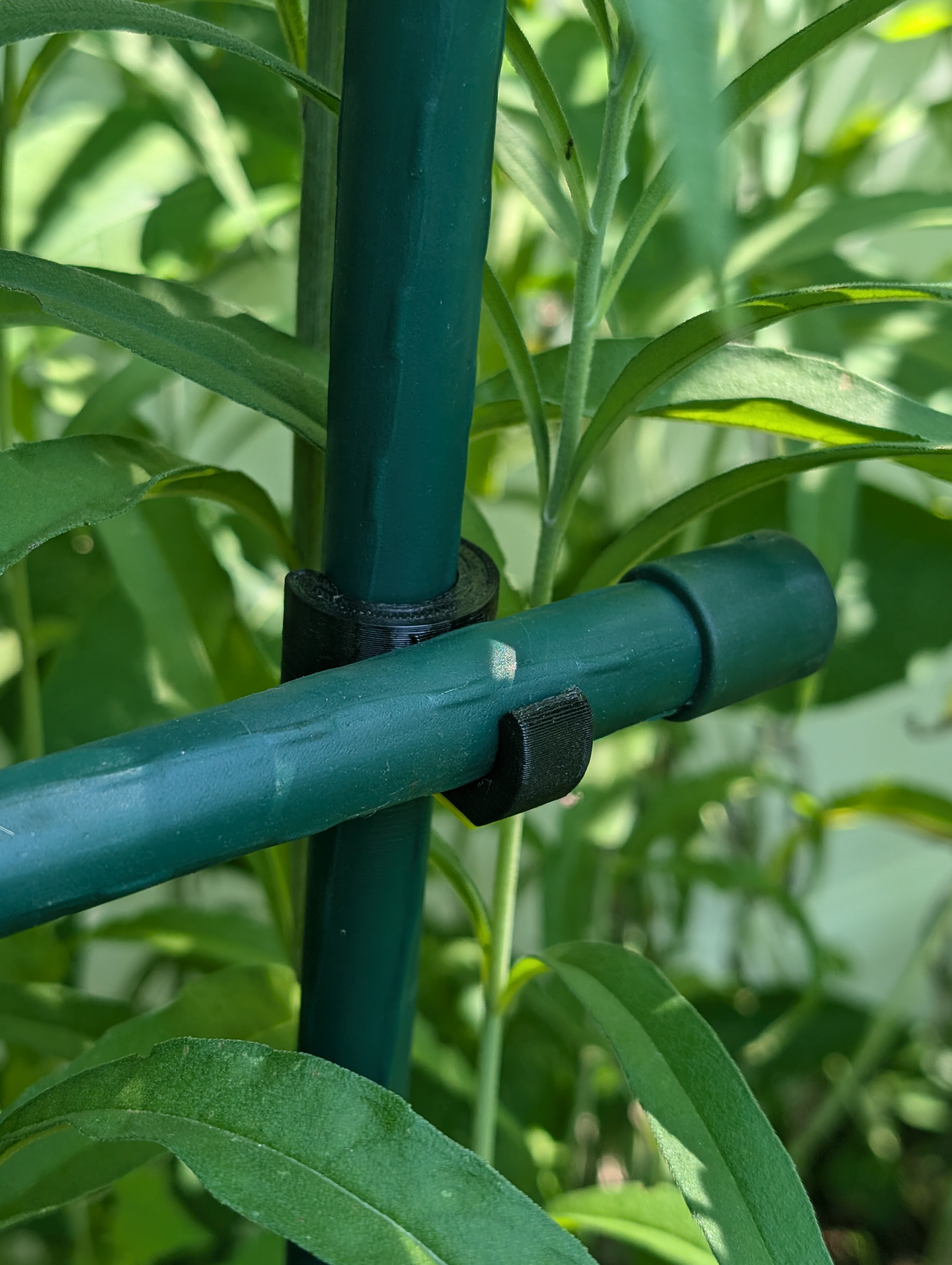 Trellis hook for a 72" garden stake