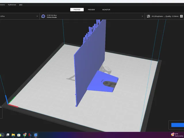 Nightlight Lithophane Mount