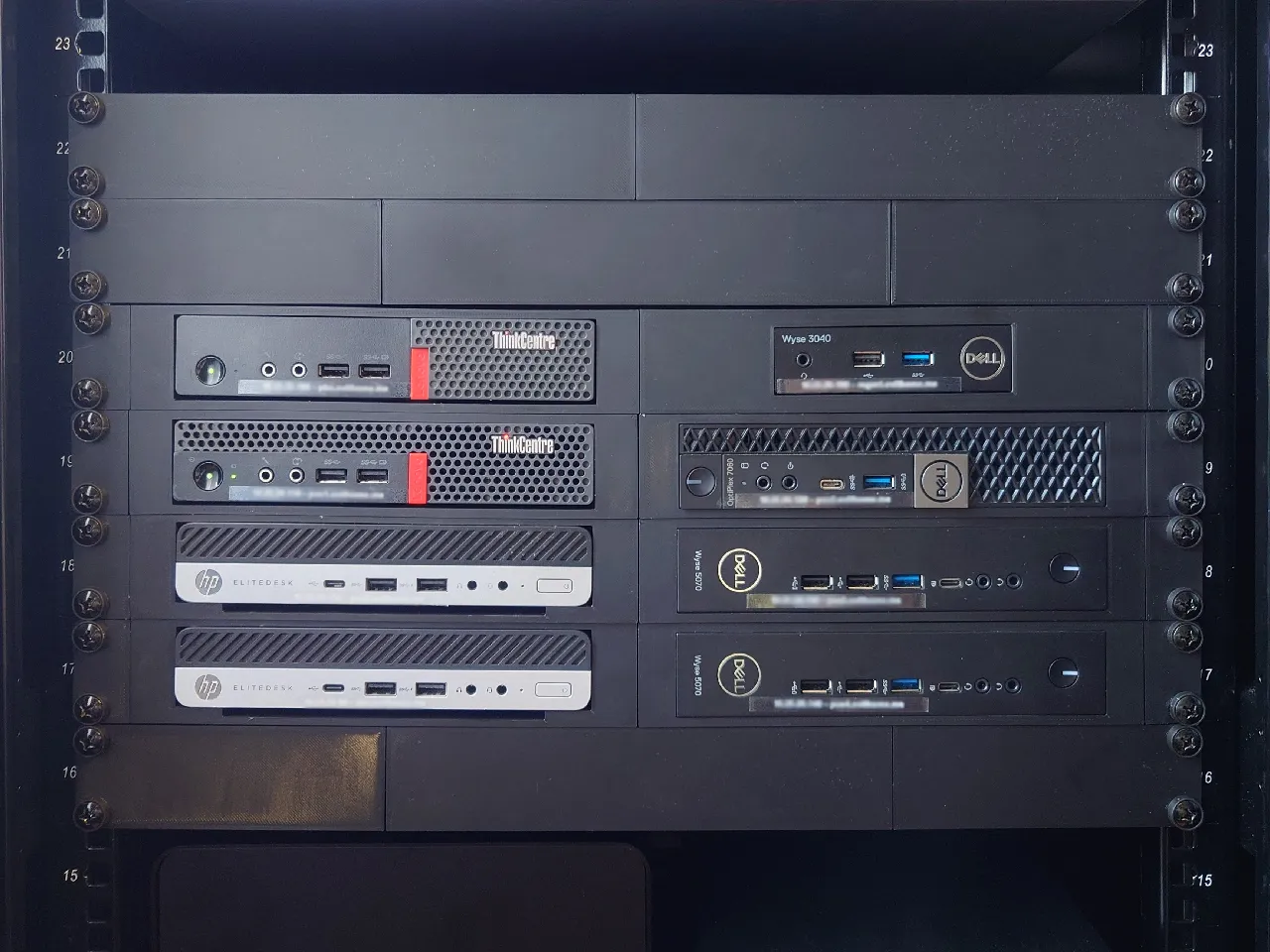 ESRack - Module - HP EliteDesk 705 by EvilProphet | Download free STL ...