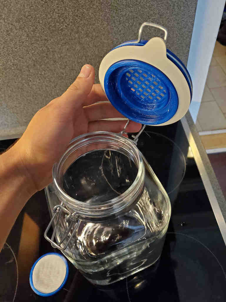 breathable kombucha preserving jar lid for Fido and many others