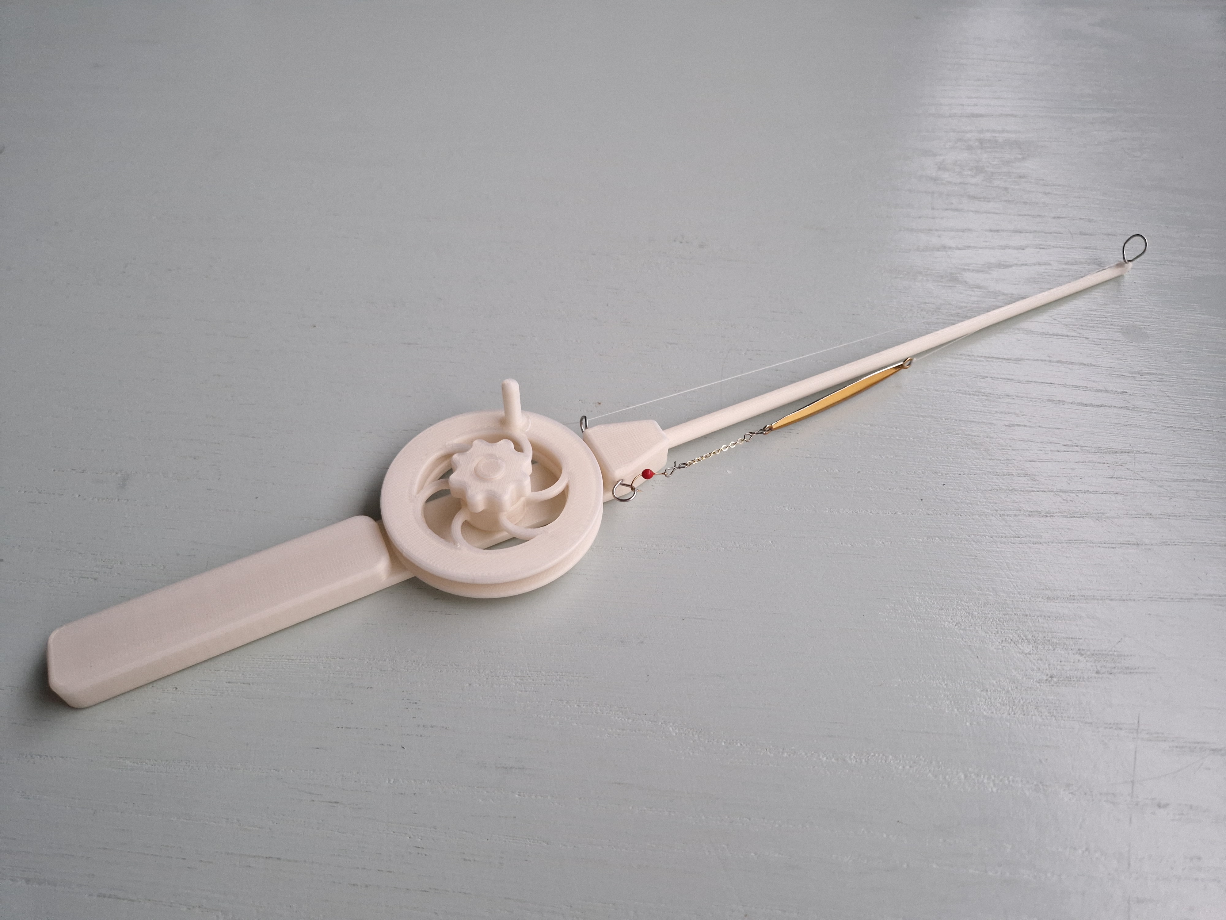 Ice fishing rod