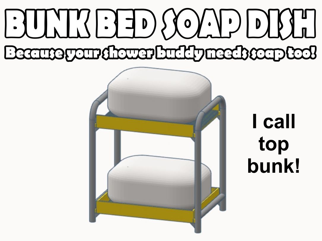 Bunk Bed Soap Dish