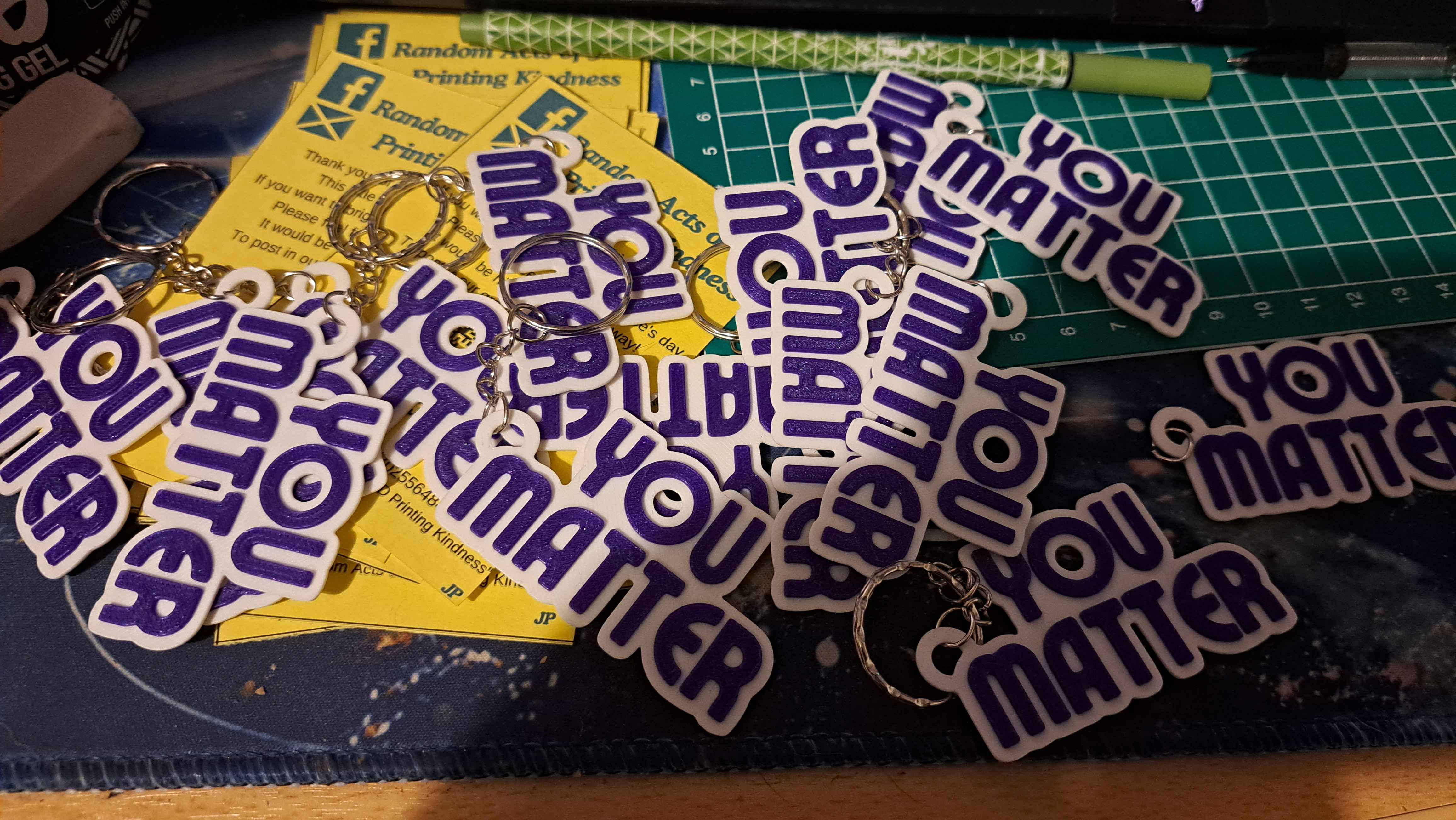You Matter Keyring