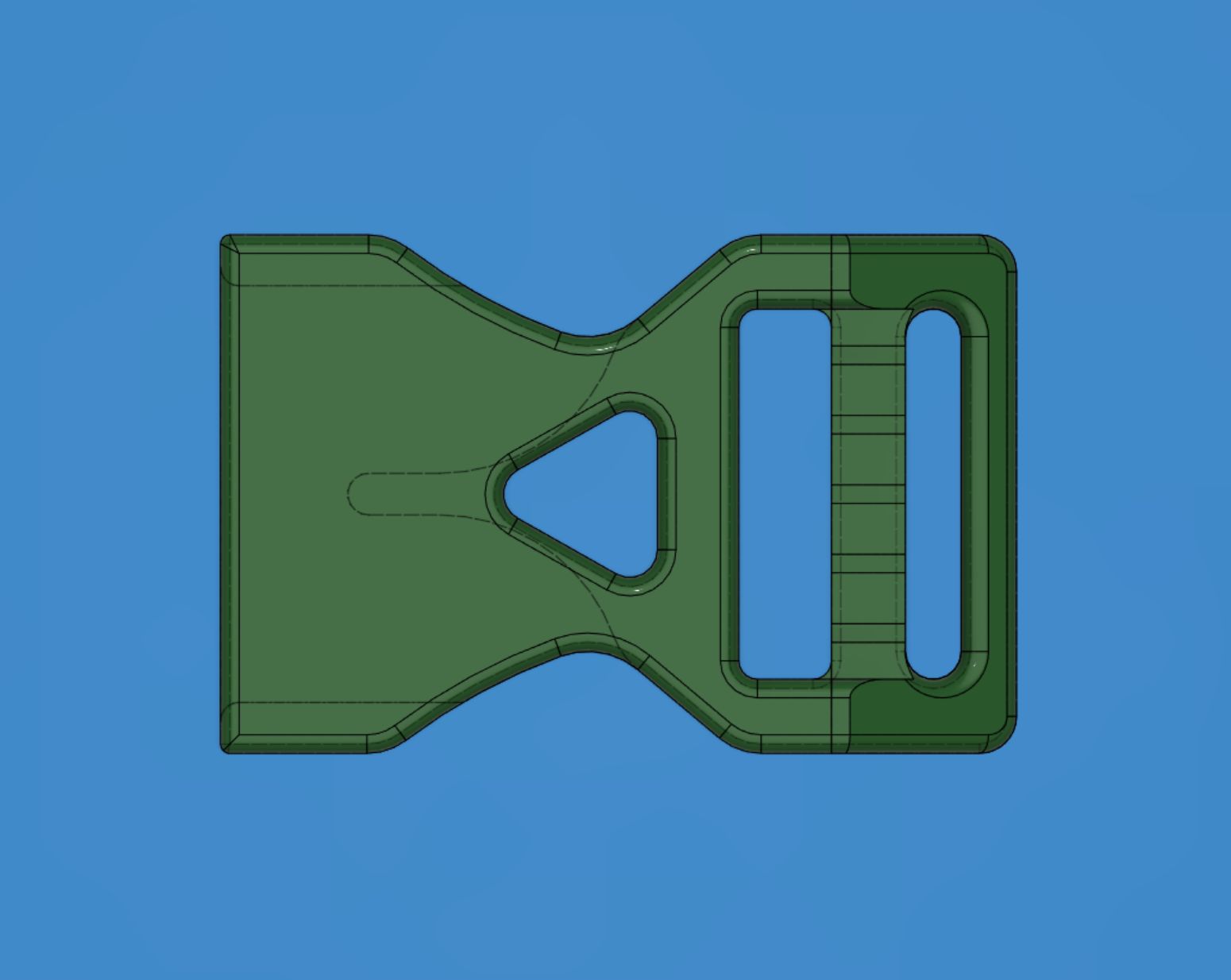 Miniatura 7 do modelo 3D Simple Buckle Clip