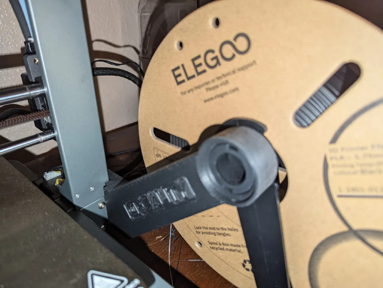 Ender 3 v3 XZ core side spool holder by Mark | Download free STL