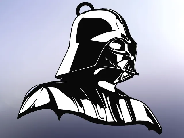 Darth Vader llavero-keychain
